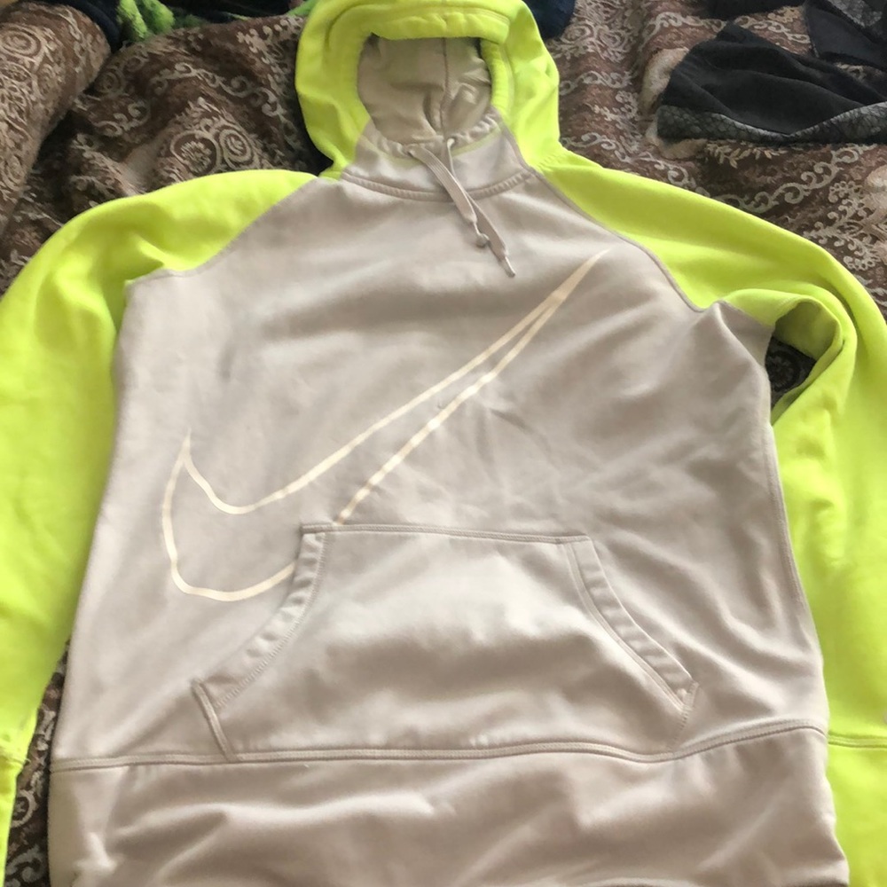 nike neon yellow sweatshirt